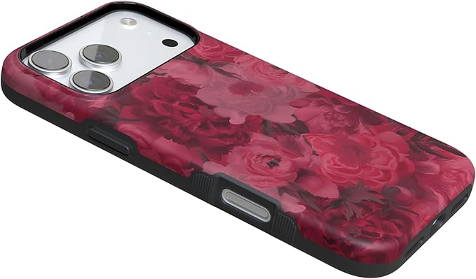 Casely iPhone 17 Pro Case | Romance Novel | Moody Floral | Compatible with MagSafe | Bold Protective Design
