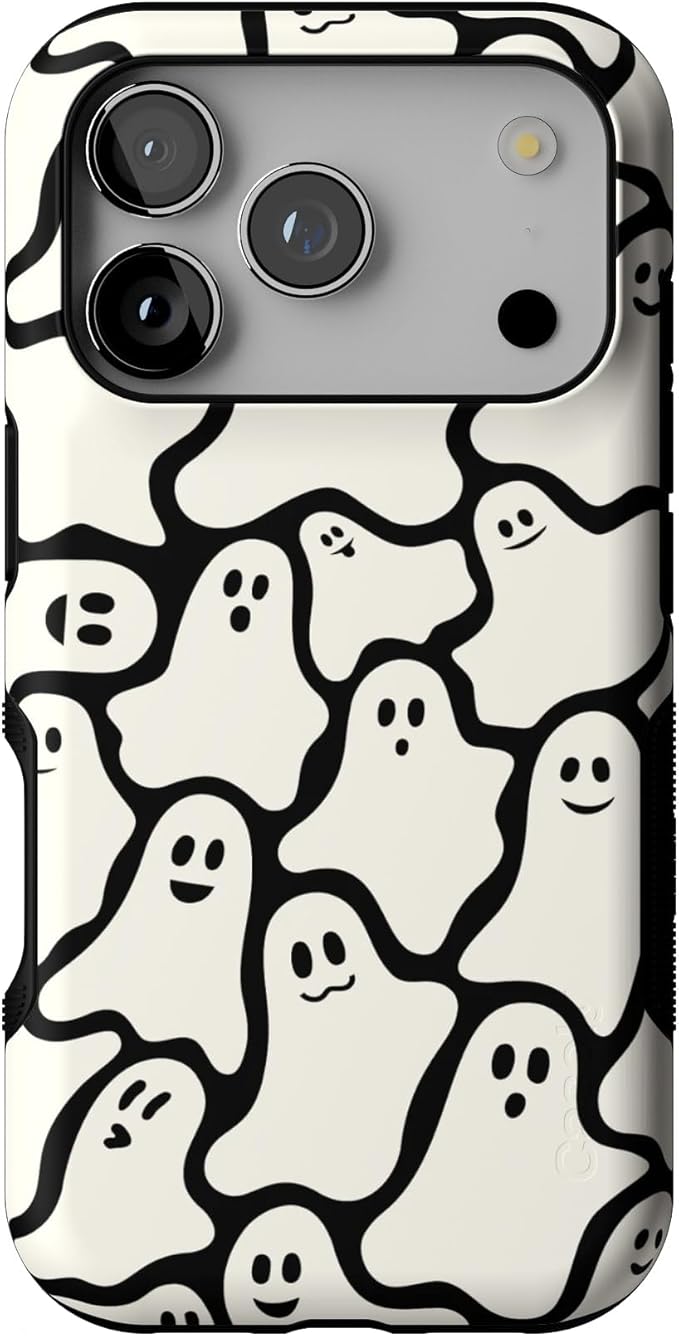 Casely iPhone 17 Pro Case | Don't Ghost Me | Halloween | Bold Protective Design | Compatible with MagSafe