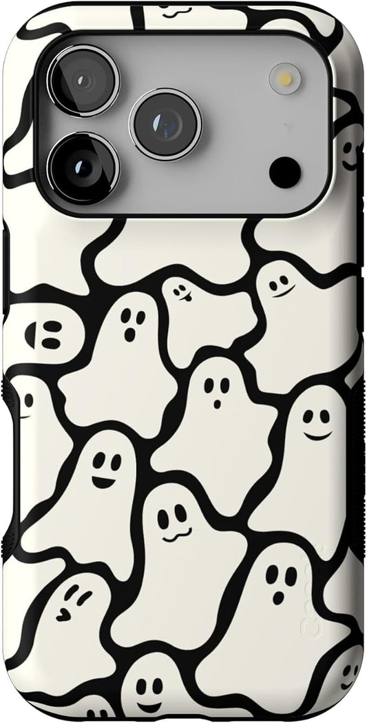 Casely iPhone 17 Pro Case | Don't Ghost Me | Halloween | Bold Protective Design | Compatible with MagSafe