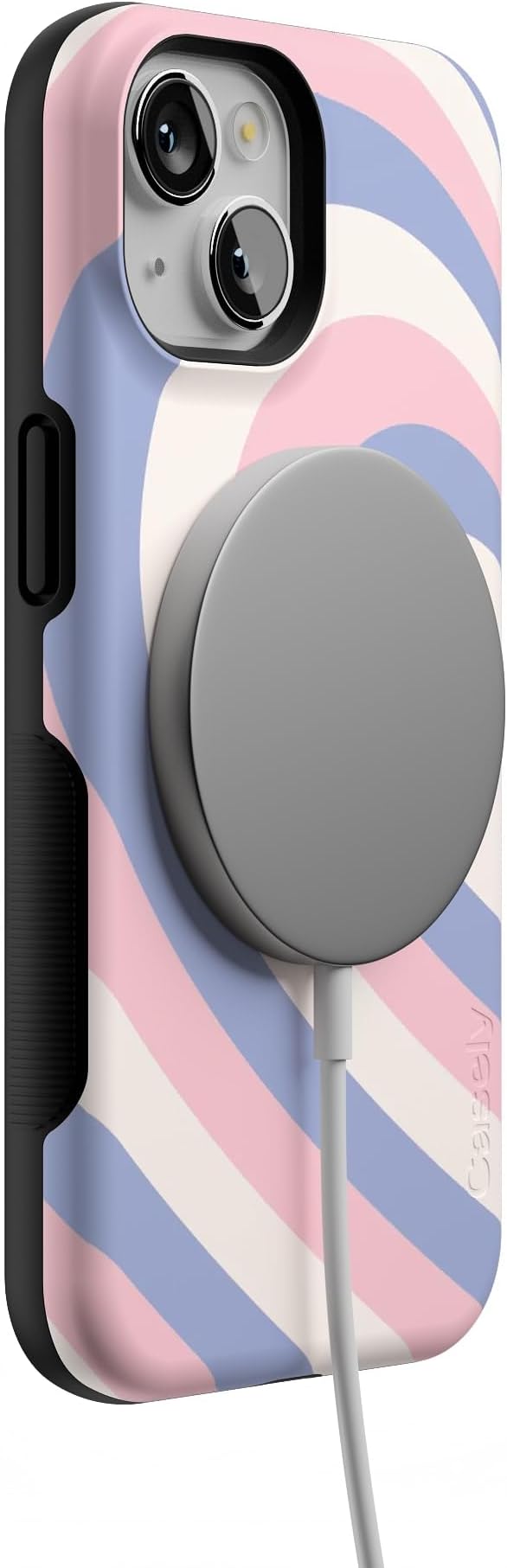 Casely iPhone 14 Case | Half of My Heart (Left) | Friendship | Compatible with MagSafe | Bold Protective Design