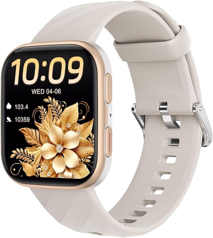 MorePro Smart Watch for Men Women(Make/Answer Call), 1.85" Smartwatch with 24/7 Heart Rate & Blood Pressure Monitor, Blood Oxy-gen Sleep Tracking, 120+ Sports Fitness Trackers for iPhone Android