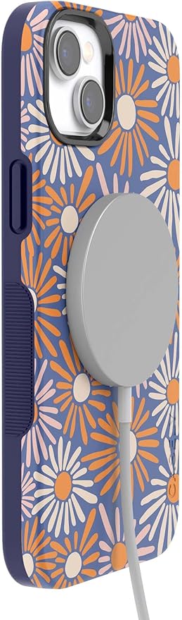 Casely iPhone 14 Case | Spring Forward | Daisy Floral | Compatible with MagSafe | Bold Protective Design