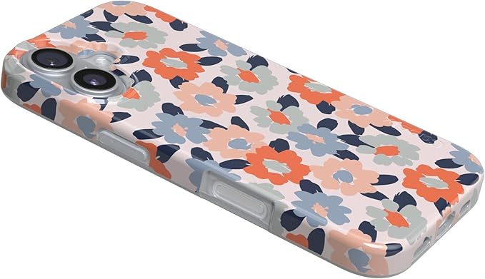 Casely iPhone 17 Case | Field of Flowers | Pastel Floral | Compatible with MagSafe | Classic Ultra Slim Design