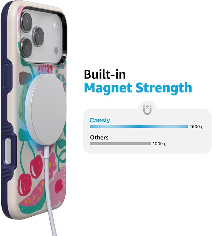 Casely iPhone 17 Pro Case | Doodle Bug | Crayola Crayon | Compatible with MagSafe | Bold Protective Design