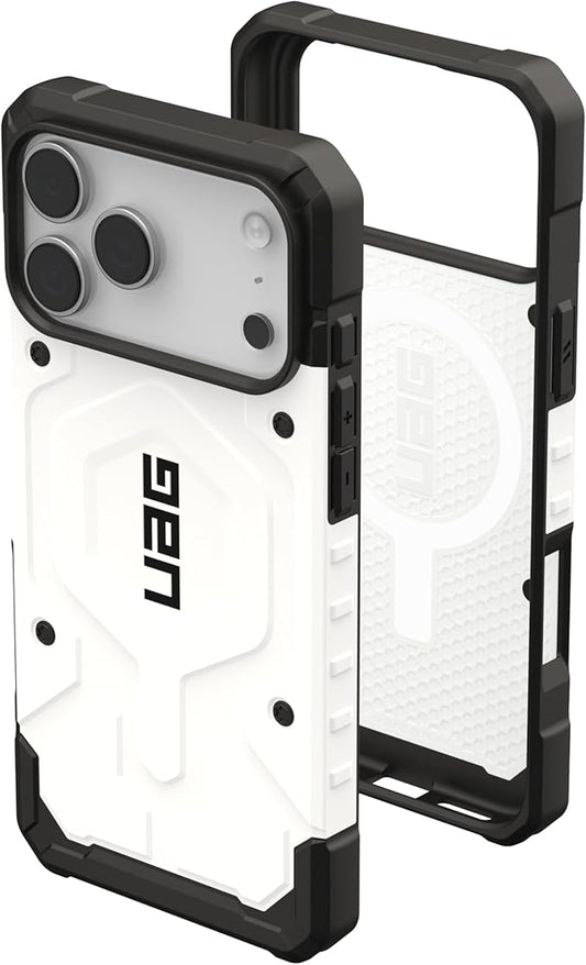 URBAN ARMOR GEAR UAG Designed for iPhone 17 Pro Max Case Pathfinder - Compatible with MagSafe Military Grade Protective Cover, White
