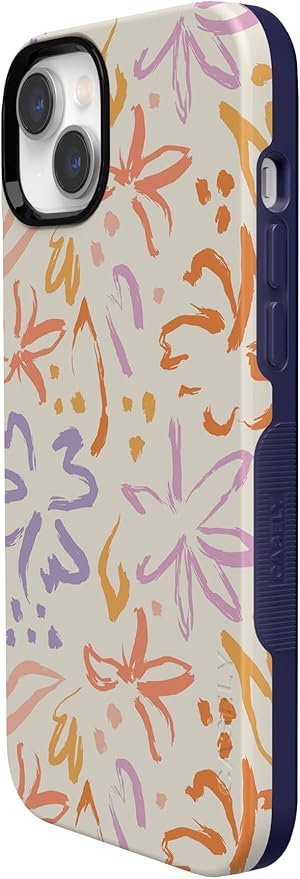 Casely iPhone 14 Case | Hibiscus Blooms | Hawaiian Floral | Compatible with MagSafe | Bold Protective Design