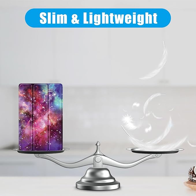 Case Compatible with Nook 9 Lenovo Tablet 2024/Lenovo Tab M9 9Inch Tablet TB310FU 2023 Lightweight Slim Stand Cover,Galaxy