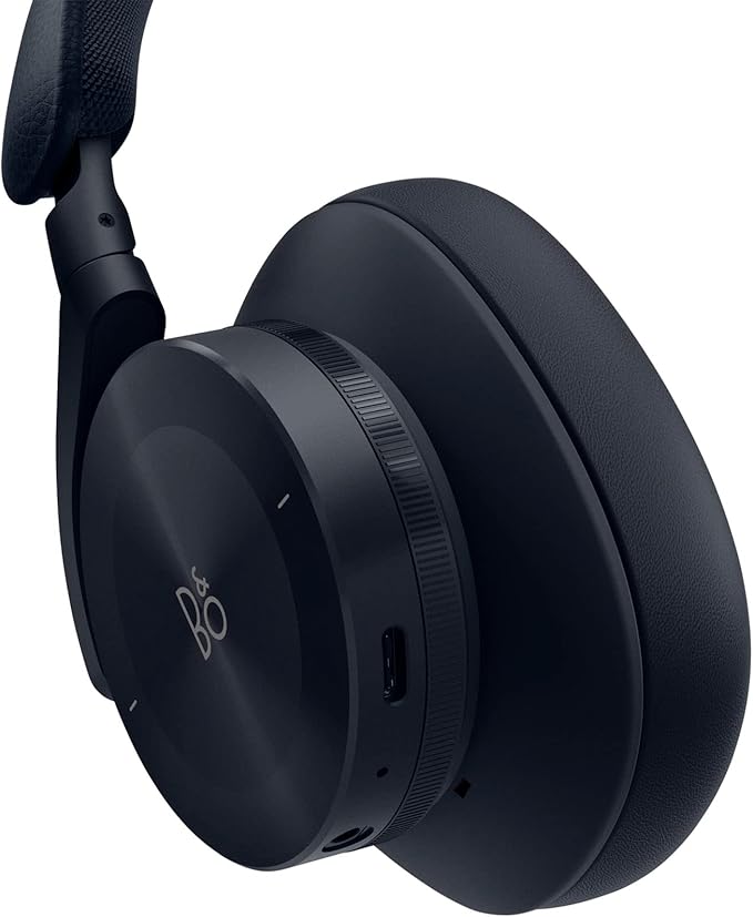 Bang & Olufsen Beoplay H95 Premium Comfortable Wireless Active Noise Cancelling (ANC) Over-Ear Headphones with Protective Carrying Case, Navy