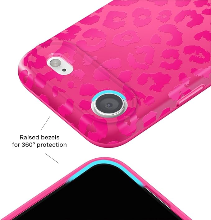 VELVET CAVIAR Case for iPhone 17 Air | Compatible with MagSafe | 10ft Drop Tested | Protective Designer Cases | Even Hotter Pink Leopard