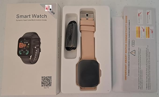 Smart Watch, 2.01” HD Smart Watches for Women, Fitness Tracker Watch with Blood Pressure/Heart Rate/Sleep Monitor, Bluetooth 5.2 Smartwatch for Android/iOS Phones, IP67 Waterproof Sport Watch (Pink)