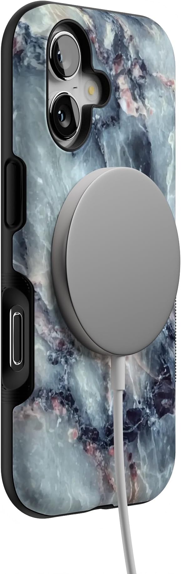 Casely iPhone 17 Case | Deep Sea | Blue Marble | Bold Protective Design | Compatible with MagSafe