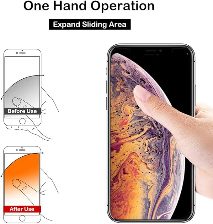 Cell Phone Ring Holder Stand, Cell Phone Grip Holder, Adhesive Phone Grip for Phones and Cases. (Glitter Gold)