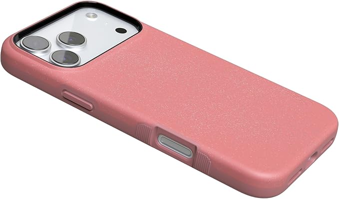 Casely iPhone 17 Pro Case | Starfish Wishes | Coral Pink Shimmer | Compatible with MagSafe | Bold Protective Design