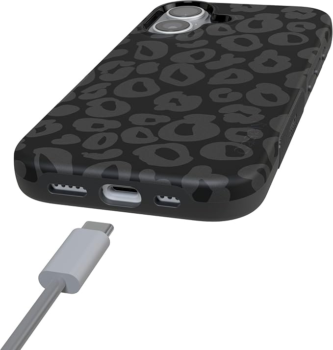 Casely iPhone 17 Case | Into The Wild | Black Leopard | Compatible with MagSafe | Bold Protective Design