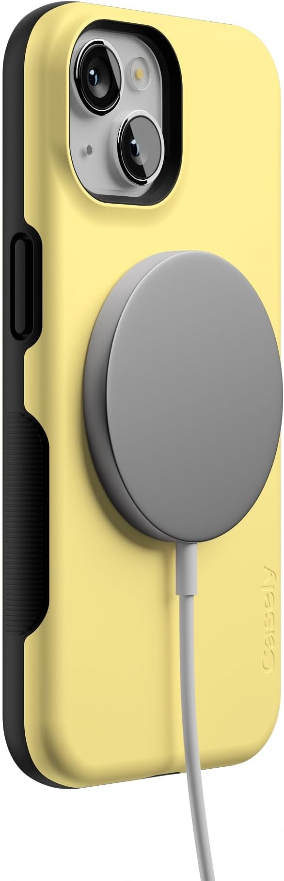 Casely iPhone 14 Case | Butter Me Up | Butter Yellow | Compatible with MagSafe | Bold Protective Design