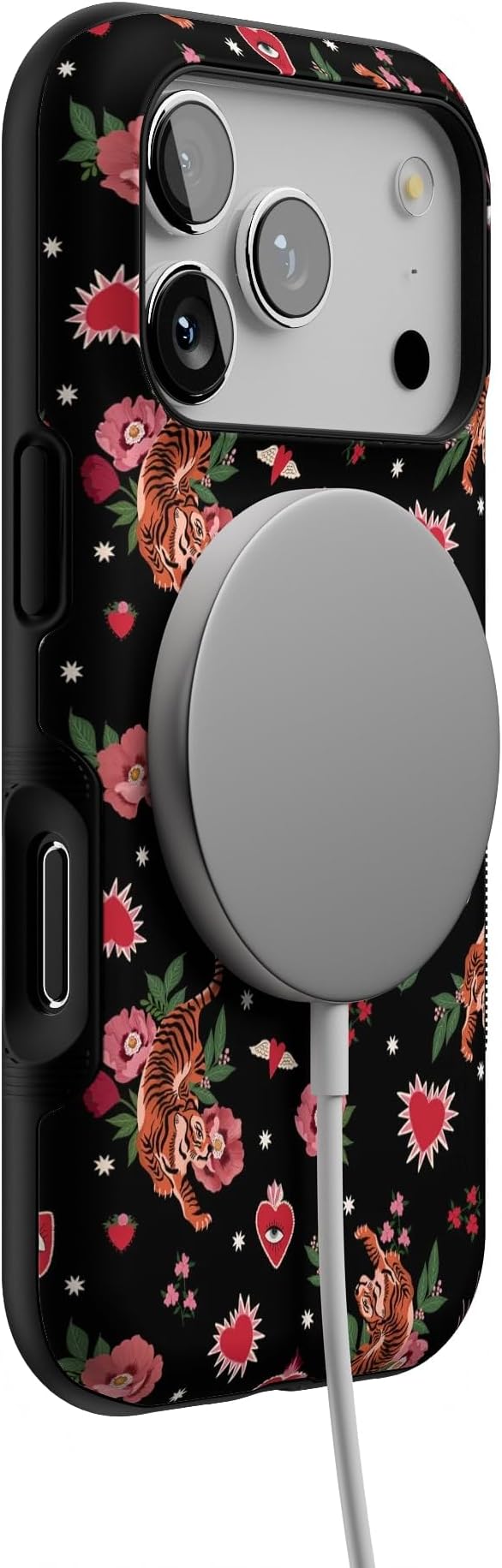 Casely iPhone 17 Pro Case | Wild at Heart | Tiger | Bold Protective Design | Compatible with MagSafe