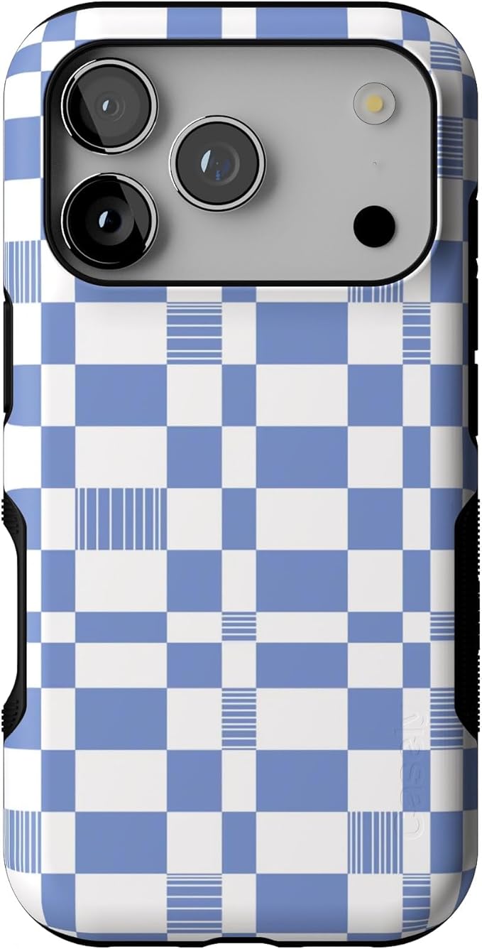 Casely iPhone 17 Pro Case | Reality Check | Periwinkle | Bold Protective Design | Compatible with MagSafe