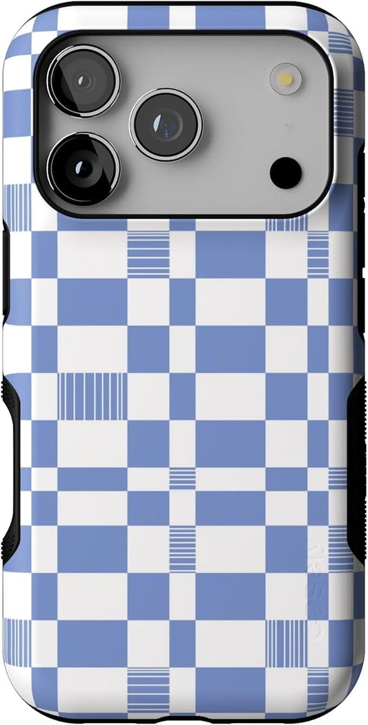 Casely iPhone 17 Pro Case | Reality Check | Periwinkle | Bold Protective Design | Compatible with MagSafe