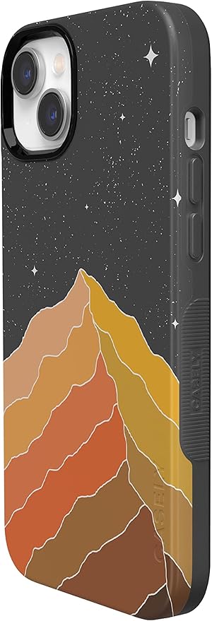 Casely iPhone 14 Case | Night Skies | Mountain Starlight | Compatible with MagSafe | Bold Protective Design