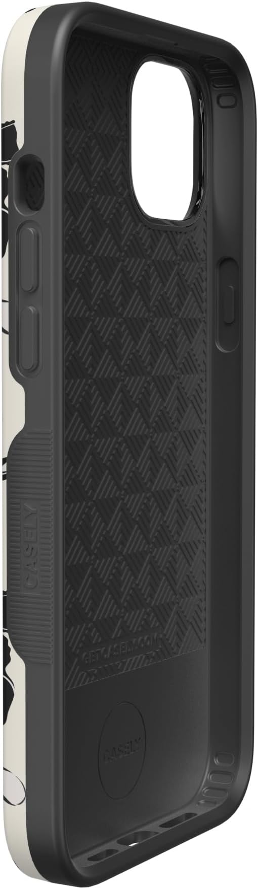 Casely iPhone 14 Case | Goth Girlie | Black Bows Coquette | Compatible with MagSafe | Bold Protective Design