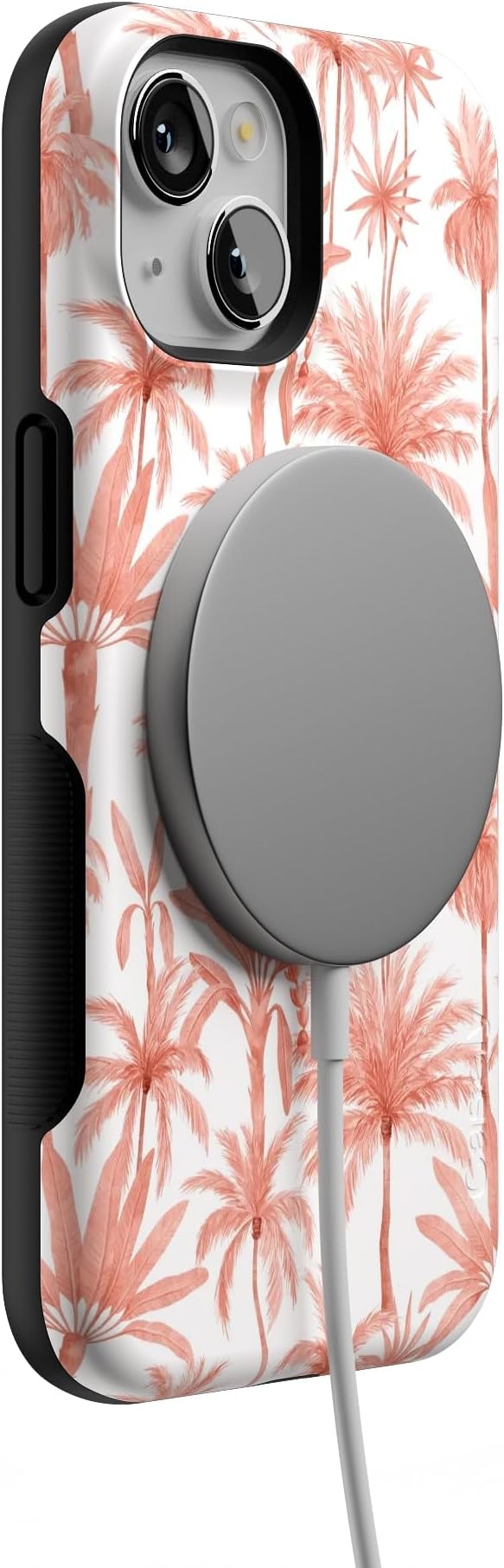 Casely iPhone 14 Case | Perfect Paradise | Tropical Palm Tree Floral | Compatible with MagSafe | Bold Protective Design
