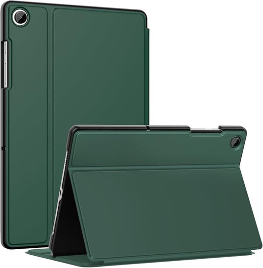MoKo Case for Samsung Galaxy Tab A9 Plus 11-Inch 2023,Multi-Angle Viewing Slim Back Shell Protective Cover Case with Auto Wake/Sleep for Galaxy Tab A9+ Tablet SM-X210/SM-X216/SM-X218,Midnight Green