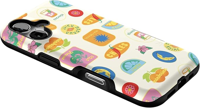 Casely iPhone 17 Case | Stuck in Paradise | Dippin' Daisy's Tropical Vaca | Bold Protective Design | Compatible with MagSafe