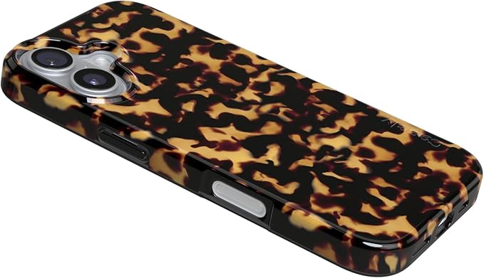 Casely iPhone 17 Case | Shell Shocked | Tortoise Print | Compatible with MagSafe | Classic Ultra Slim Design