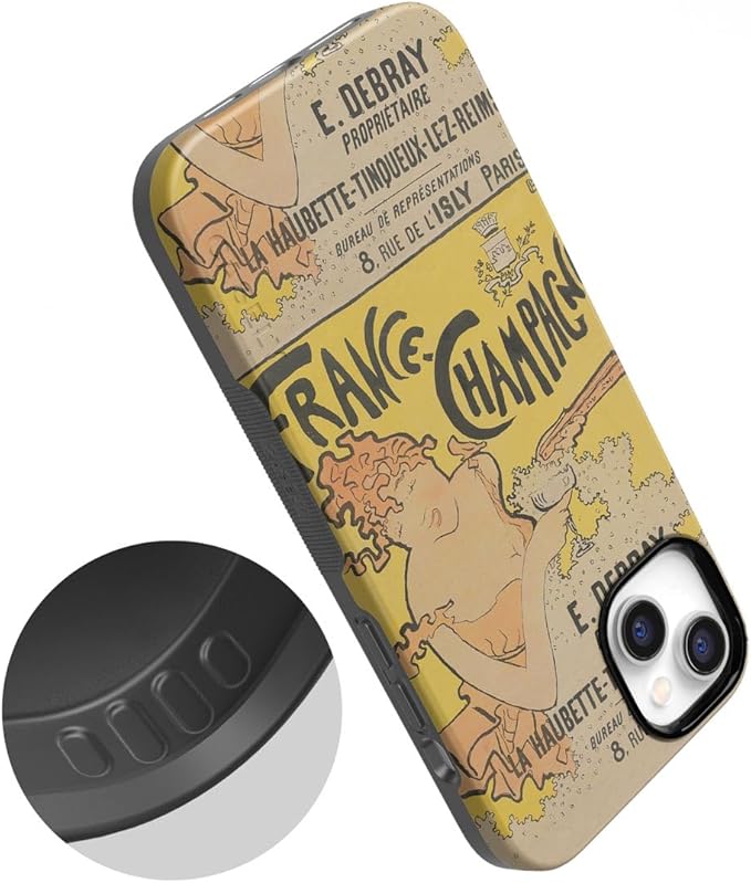 Casely iPhone 14 Case | French Bubbly | Van Gogh Museum | Compatible with MagSafe | Bold Protective Design