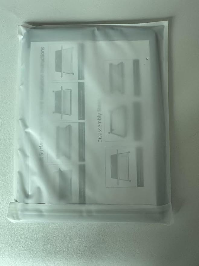 Case Fit 12.3" Microsoft Surface Pro Plus/Pro 7/Pro 6/Pro 5/Pro 4/Pro LTE, Protective Rugged Cover Case, with Stylus Pen Holder, Compatible with Type Cover Keyboard, Semitransparent