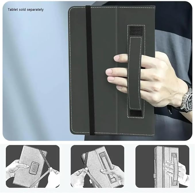 Sahara - Venture Series Bi-Fold Folio Case for Lenovo Tab M11, Black, (TB00454)