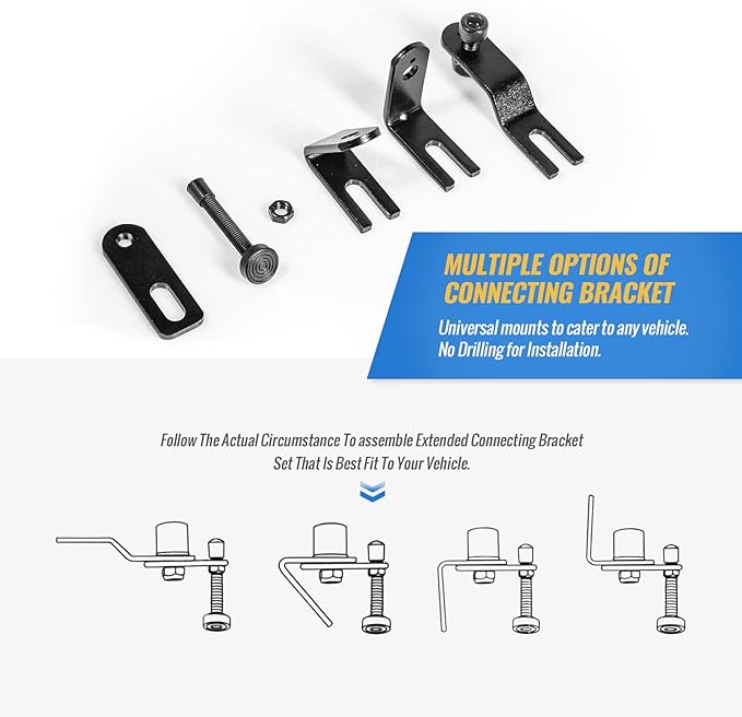 AA-Products T-100AT Aluminum Vehicle Notebook/Laptop/Netbook Computer Mount Holder for Trucks-Vans-Cars-SUVs
