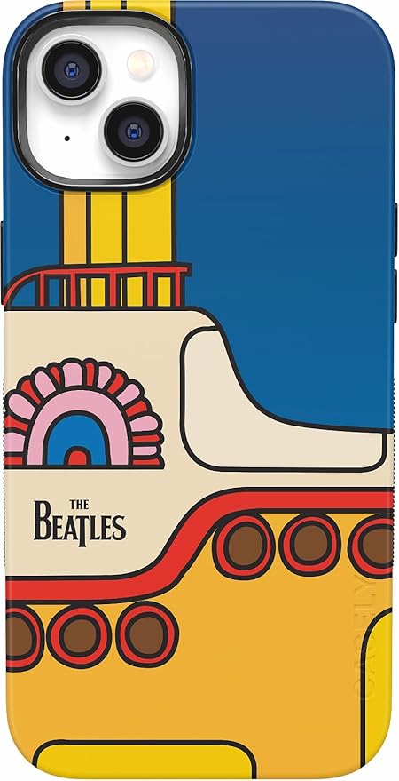 Casely iPhone 14 Case | Beatles | Yellow Submarine | Compatible with MagSafe | Bold Protective Design