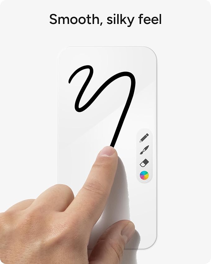 ZAGG Glass+ Samsung Galaxy S25 Edge Screen Protector – Extreme Impact & Shatter Protection, Scratch-Resistant, Smudge-Resistant, Fingerprint Scanner Compatible, InvisibleShield, Easy Installation