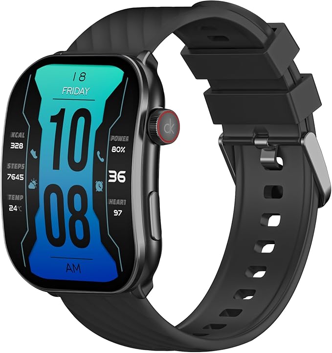 Smart Watch (Answer/Make Calls), 2.1" Curved AMOLED Screen Smartwatch for Men Women 100+ Sport Modes Fitness Watchs with Blood Oxygen/Sleep/Heart Rate Monitor, Smartwatch for Android & iPhone