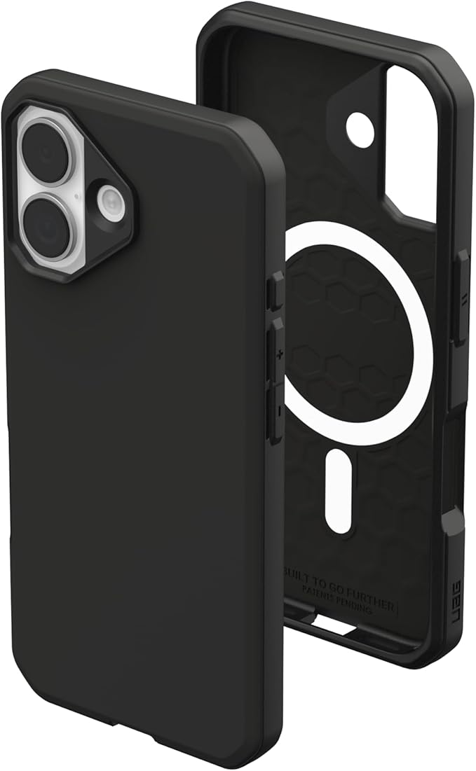 URBAN ARMOR GEAR UAG Designed for iPhone 17 Case Civilian LT - Compatible with MagSafe Military Grade Protective Cover, Black