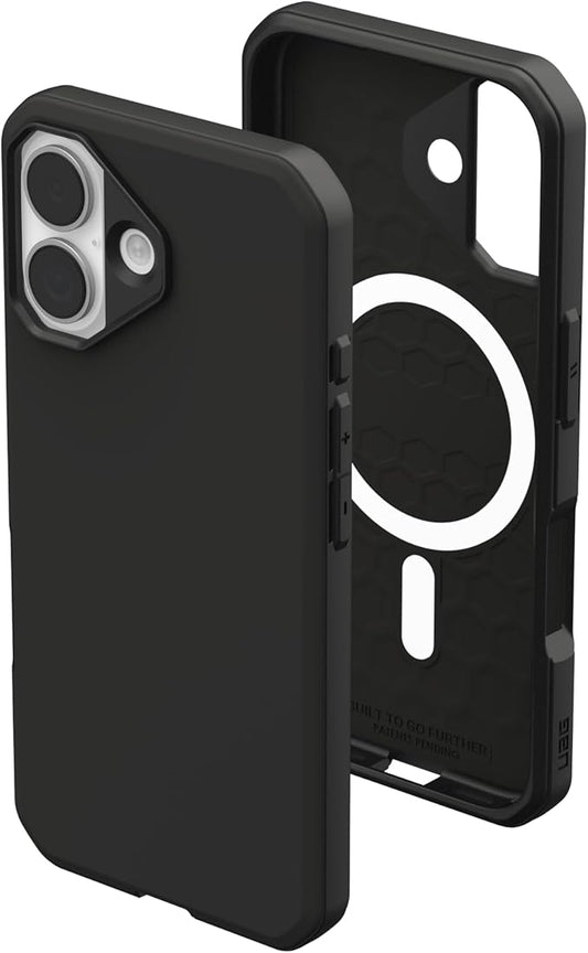 URBAN ARMOR GEAR UAG Designed for iPhone 17 Case Civilian LT - Compatible with MagSafe Military Grade Protective Cover, Black