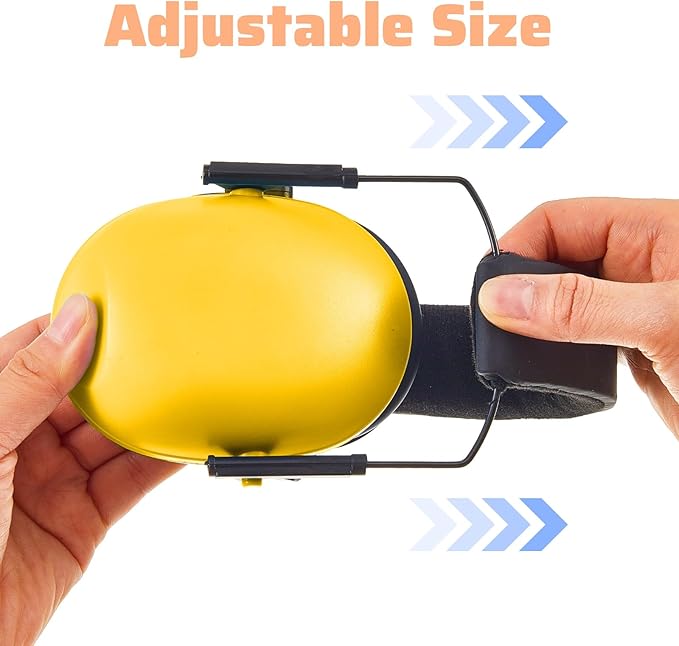 Amylove 6 Pcs Kids Noise Cancelling Headphones 27db Adjustable Earmuffs for Autism Sensory Toddler Children (Elegant Style,Candy Color)