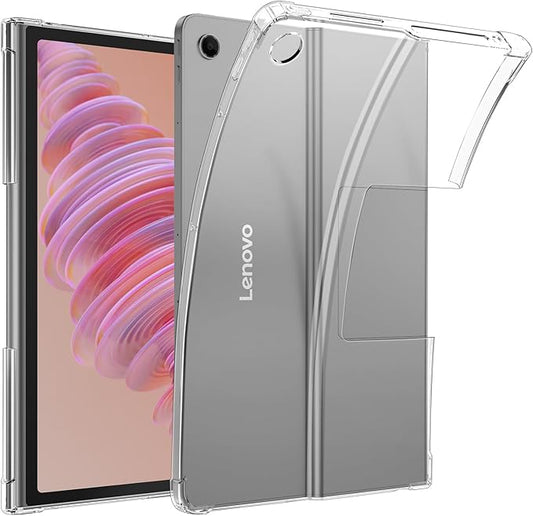 Fintie Case for Lenovo Tab Plus (TB351FU) 11.5 inch 2024 Tablet - Transparent Soft TPU Case, Shockproof Anti-Scratch Cover, Transparent