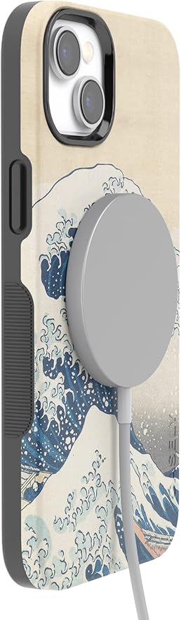Casely iPhone 14 Case | The Great Wave | The Met Museum | Compatible with MagSafe | Bold Protective Design