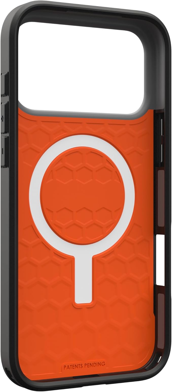 URBAN ARMOR GEAR UAG Designed for iPhone 17 Pro Max Case Civilian - Compatible with MagSafe Military Grade Protective Cover, Orange