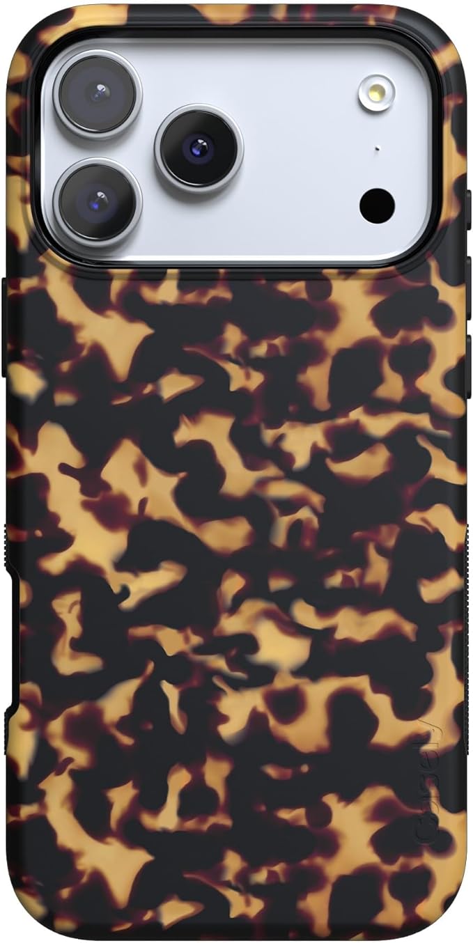 Casely iPhone 17 Pro Case | Shell Shocked | Tortoise Print | Compatible with MagSafe | Bold Protective Design