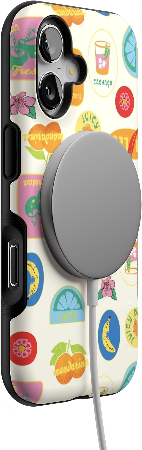 Casely iPhone 17 Case | Stuck in Paradise | Dippin' Daisy's Tropical Vaca | Bold Protective Design | Compatible with MagSafe