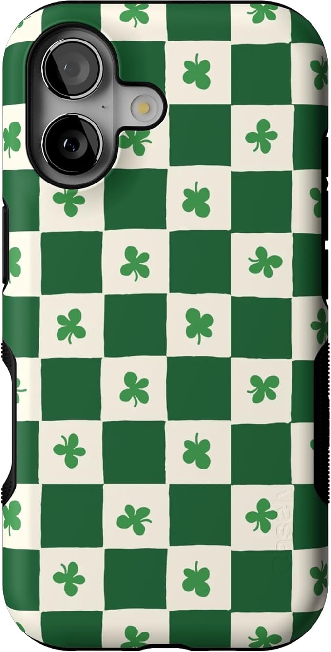 Casely iPhone 17 Case | Lucky You | Shamrock | Bold Protective Design | Compatible with MagSafe