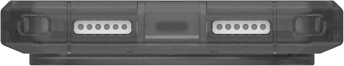 URBAN ARMOR GEAR UAG Designed for iPhone 17 Pro Max Case Trooper - Compatible with MagSafe Full Body with Port Protection Transparent Military Grade Full Body Protective Cover, Clear/Ash