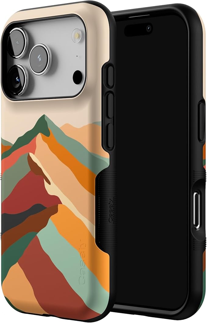 Casely iPhone 17 Pro Case | Magic Mountain | Colorblock | Bold Protective Design | Compatible with MagSafe