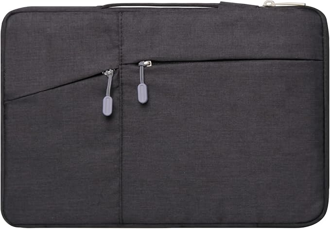 Megoo 13inch Laptop Sleeve Case with Handle for Microsoft Surface Laptop 13" 2025/7 13.8"/ 6 5 4 3 13.5"/Book 3 2 13.5", Carry Case for 13~14" Tablet Chromebook Computer(Black)