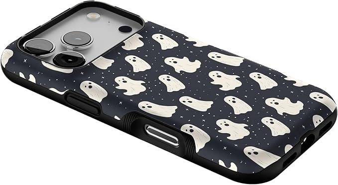 Casely iPhone 17 Pro Case | All Boos No Bite | Friendly Ghost | Bold Protective Design | Compatible with MagSafe