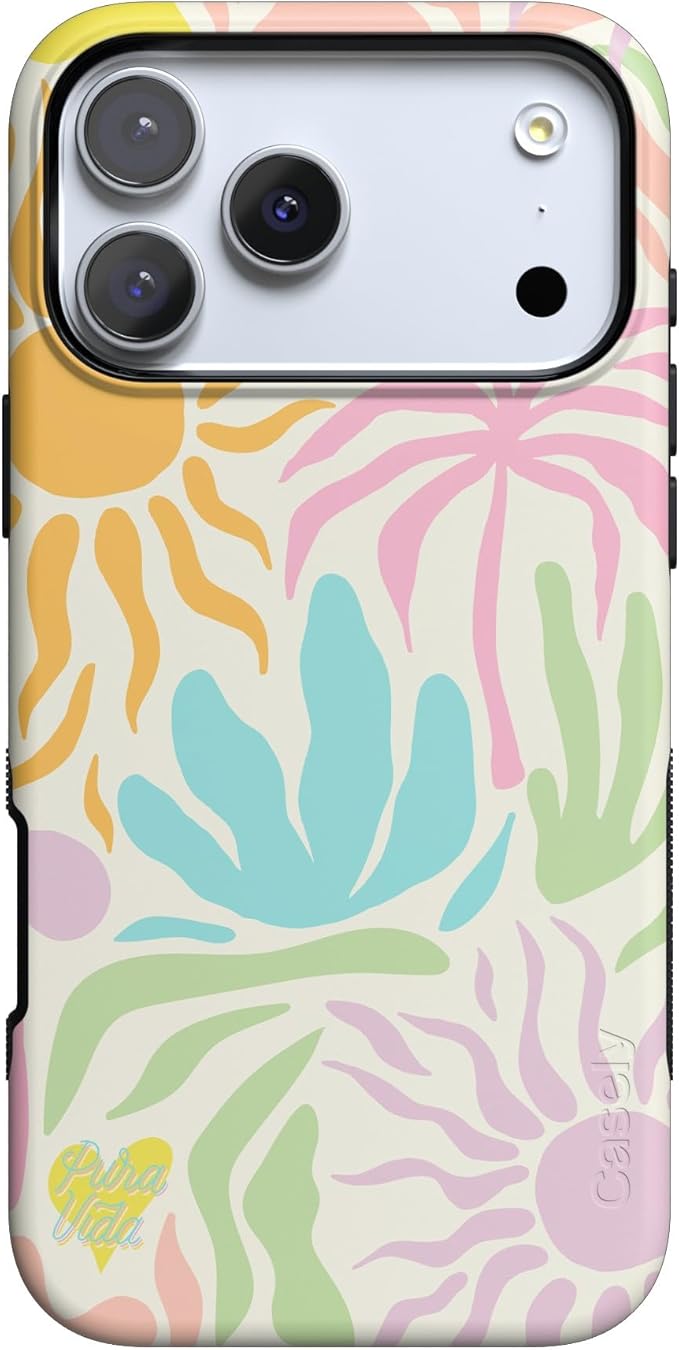 Casely iPhone 17 Pro Case | Oasis | Pura Vida | Compatible with MagSafe | Bold Protective Design