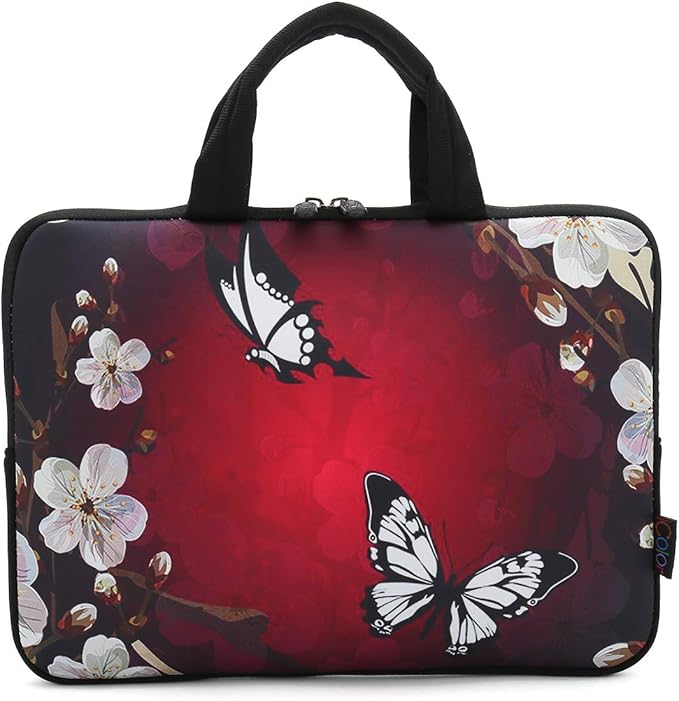 iColor 11 11.6 12 12.1 12.5 inches Laptop Carrying Bag Chromebook Case Notebook Ultrabook Bag Tablet Travel Cover Neoprene Sleeve ICB12-11